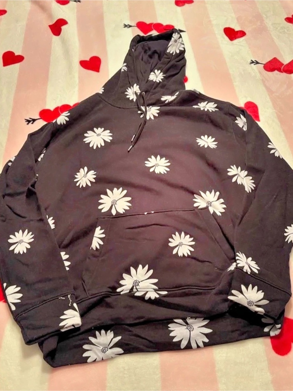 Hollister Sportswear Sport Essentials+ French Terry AOP Pullover Hoodie + Floral